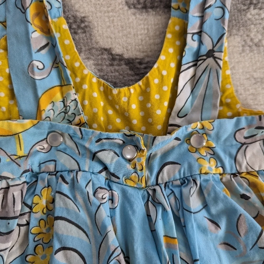 Jelly The Pug Boutique Poem Bloomer Romper Size 24 months